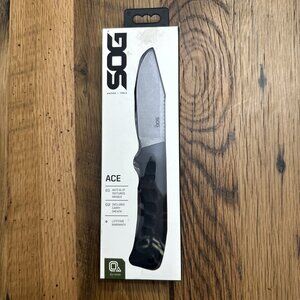 SOG Knives ACE Anti slip Handle Carry Sheath NIB